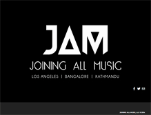 Tablet Screenshot of joiningallmusic.com